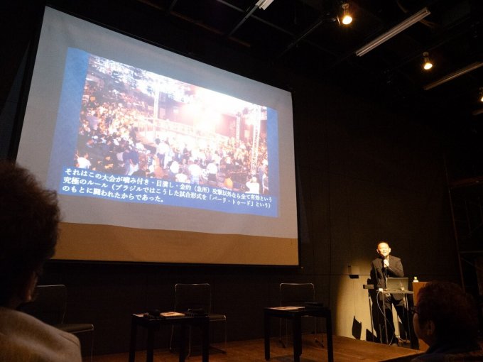 坂本崇さんによる前田光世の生涯を語る講演